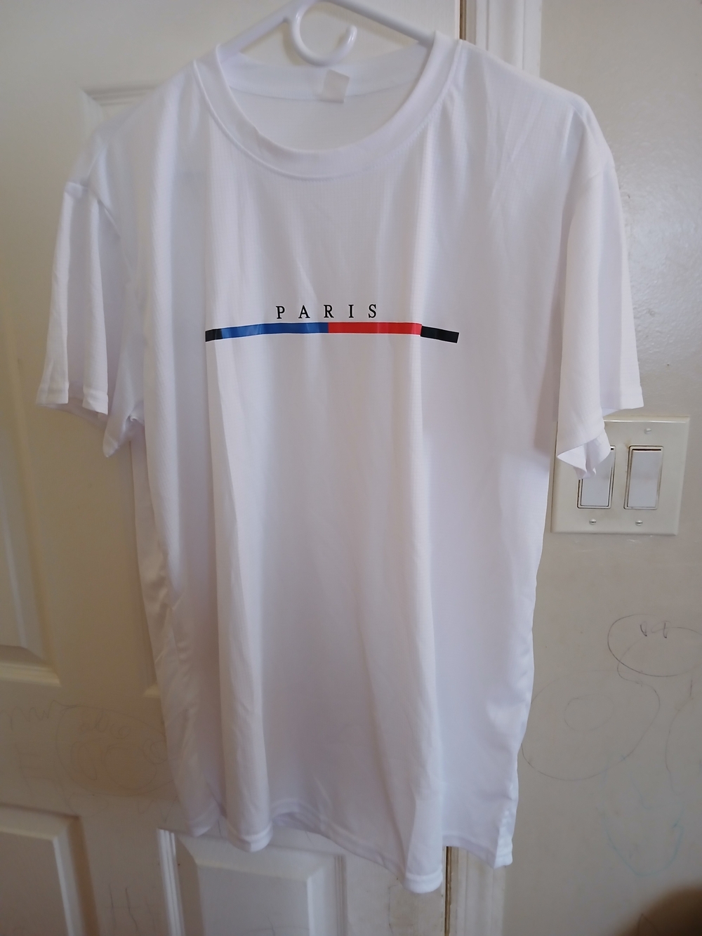 White 'Paris' Graphic Tee - Casual Women  Shirt